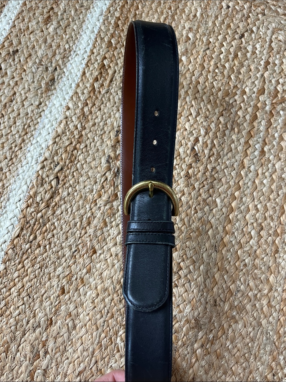 Vintage coach belt